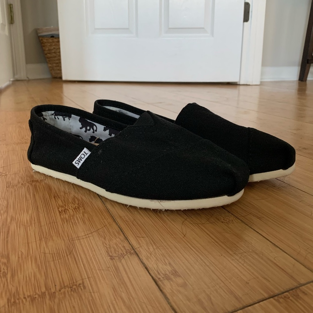 NWOT TOMS Men’s Alpargata Slip-on Canvas Shoe